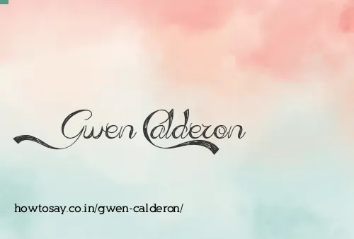 Gwen Calderon
