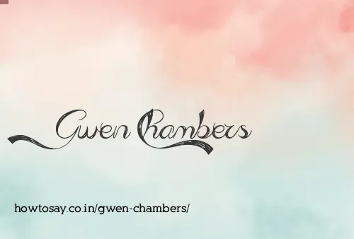 Gwen Chambers