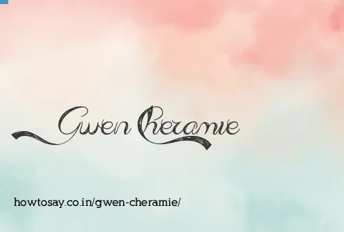 Gwen Cheramie