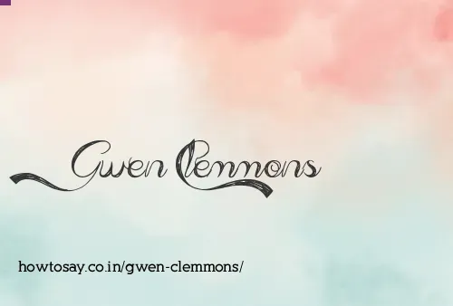 Gwen Clemmons