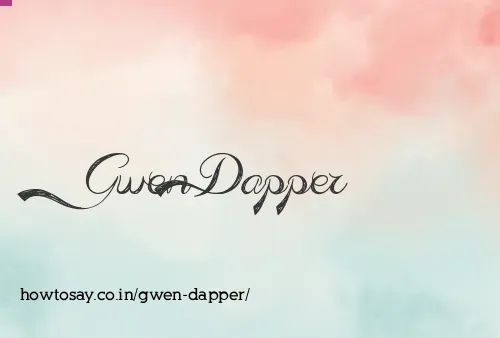 Gwen Dapper