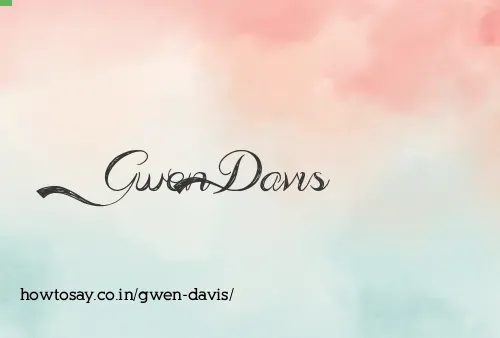 Gwen Davis