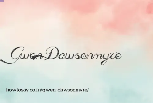 Gwen Dawsonmyre