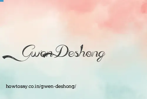 Gwen Deshong