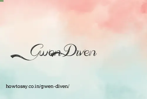 Gwen Diven