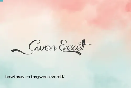 Gwen Everett
