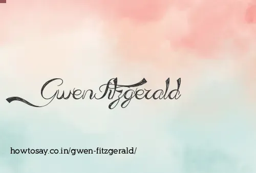 Gwen Fitzgerald