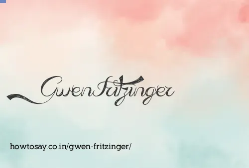 Gwen Fritzinger