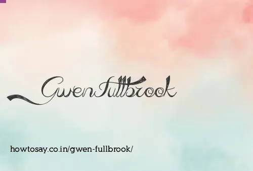 Gwen Fullbrook