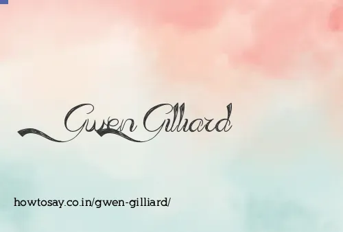Gwen Gilliard