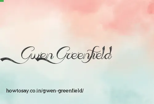 Gwen Greenfield