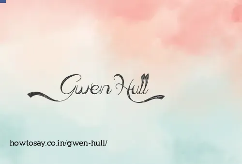 Gwen Hull