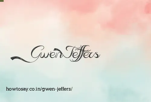 Gwen Jeffers