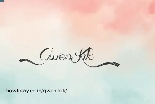 Gwen Kik