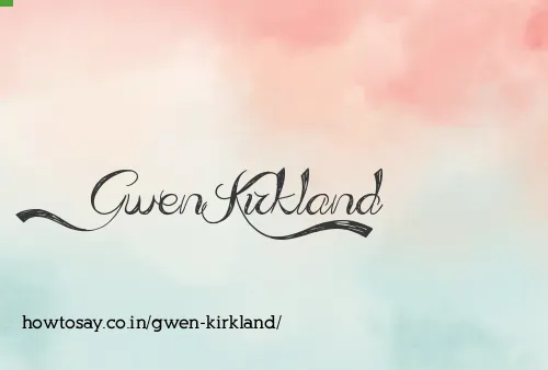 Gwen Kirkland
