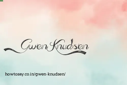 Gwen Knudsen