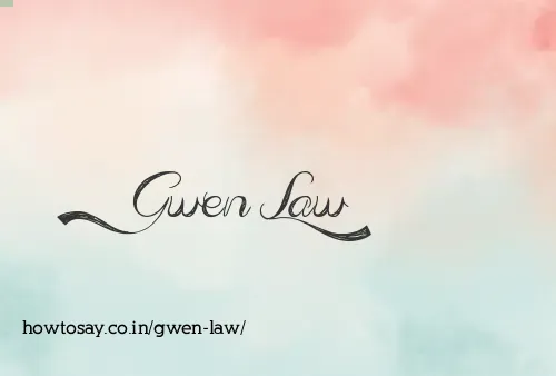 Gwen Law