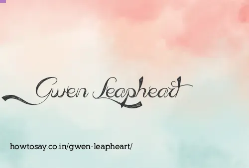 Gwen Leapheart