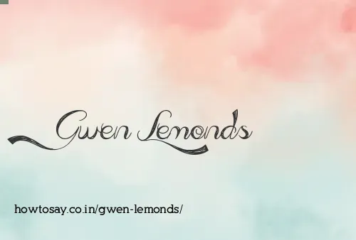 Gwen Lemonds