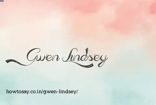 Gwen Lindsey
