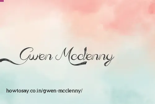 Gwen Mcclenny
