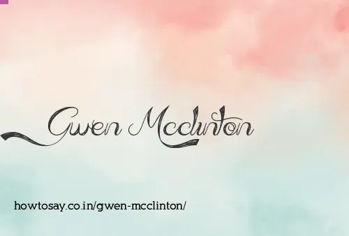 Gwen Mcclinton
