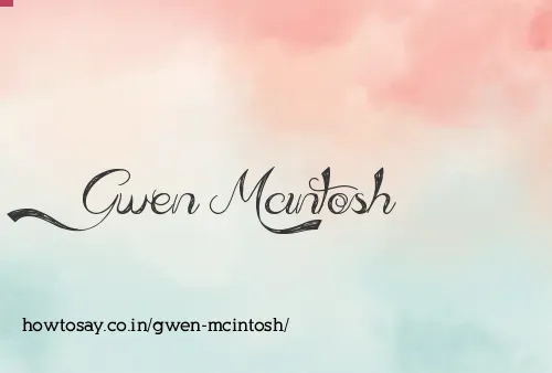 Gwen Mcintosh