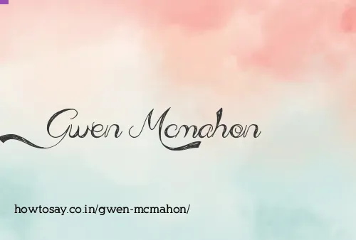Gwen Mcmahon