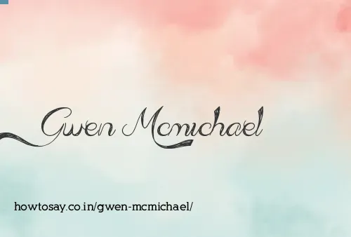 Gwen Mcmichael
