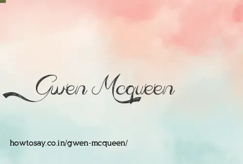 Gwen Mcqueen