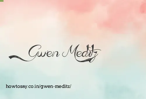 Gwen Meditz