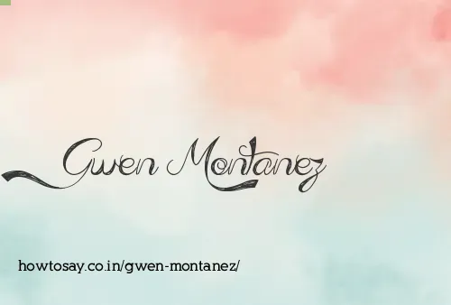 Gwen Montanez
