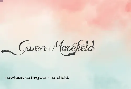 Gwen Morefield