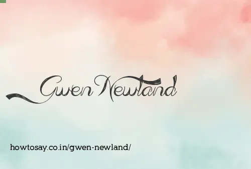 Gwen Newland