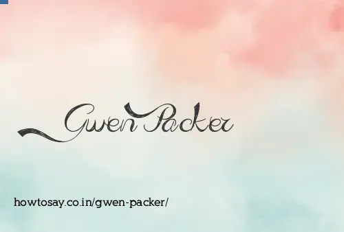 Gwen Packer