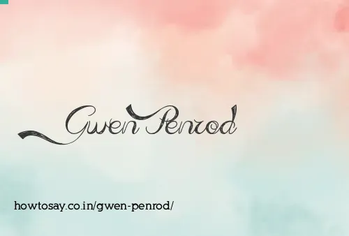 Gwen Penrod