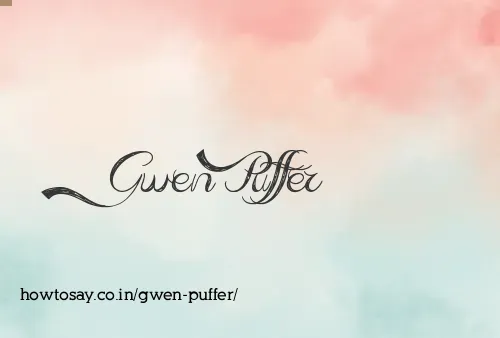Gwen Puffer