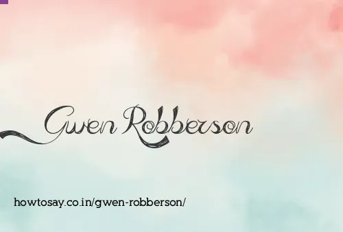 Gwen Robberson