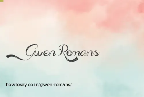 Gwen Romans