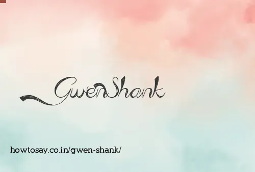 Gwen Shank