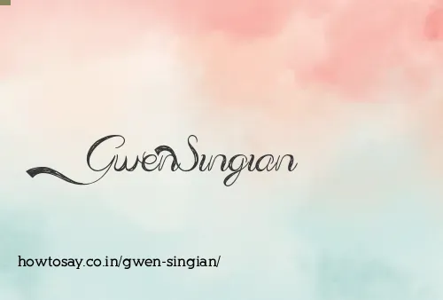 Gwen Singian