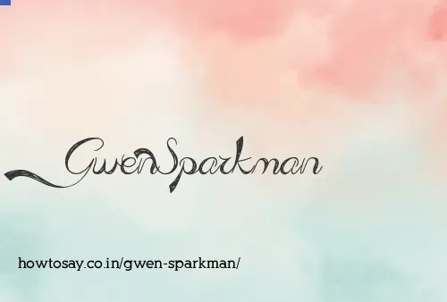 Gwen Sparkman