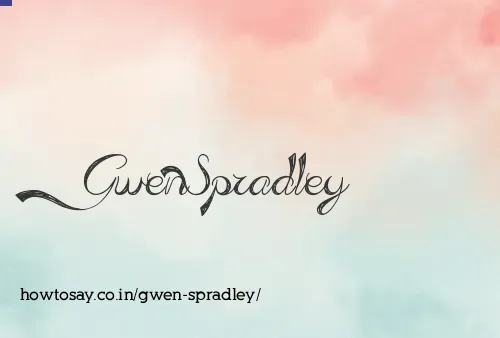 Gwen Spradley