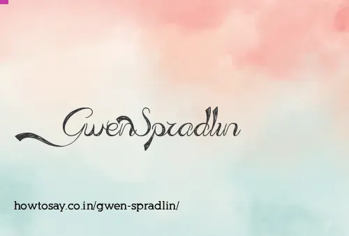 Gwen Spradlin