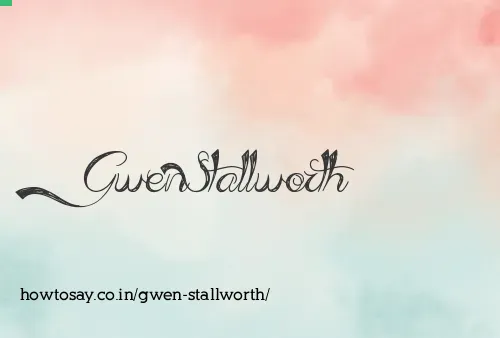 Gwen Stallworth