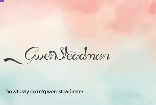 Gwen Steadman