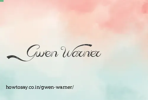 Gwen Warner
