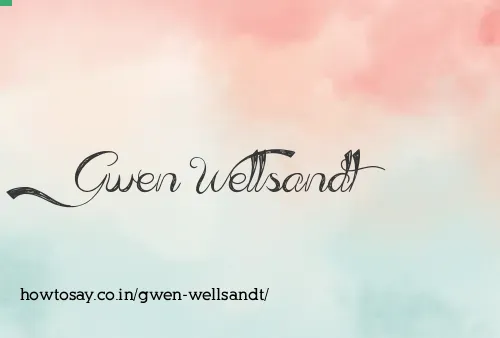 Gwen Wellsandt