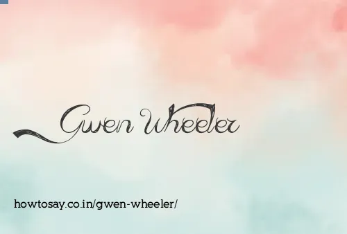 Gwen Wheeler