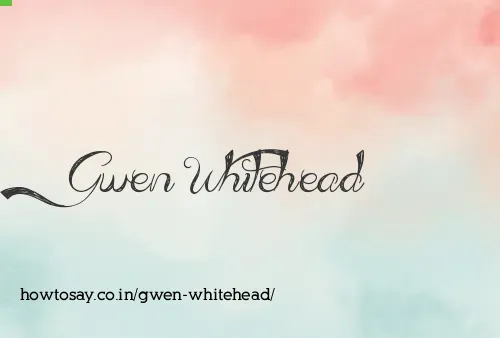 Gwen Whitehead